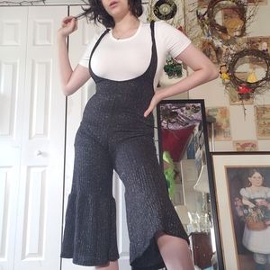 ♡ Black Overalls ♡